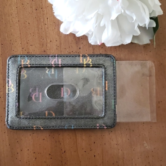 Dooney & Burke ID card pass Holder EUC - Picture 3 of 5